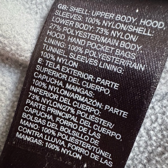 The North Face Preteen Boy Youth Large Spring Fall Lined Blue and Gray Jacket - Picture 11 of 14